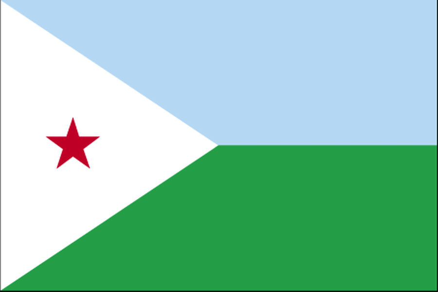 Djibouti  flagga