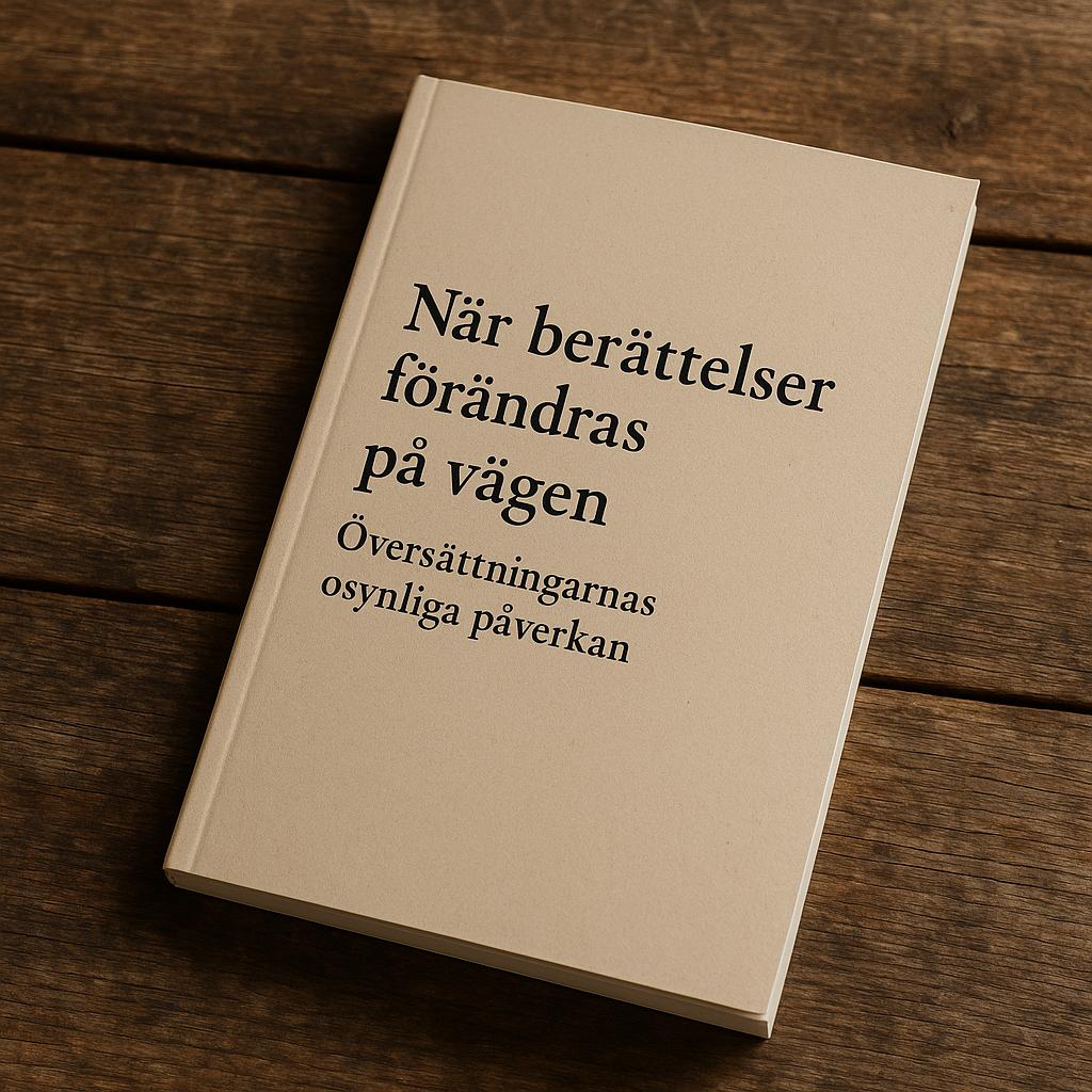 När berättelser förändras på vägen översättningarnas osynliga påverkan